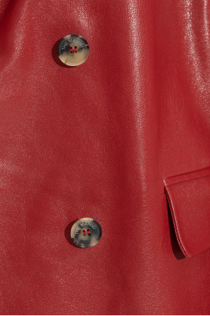The Mannei ‘Greenock’ leather blazer